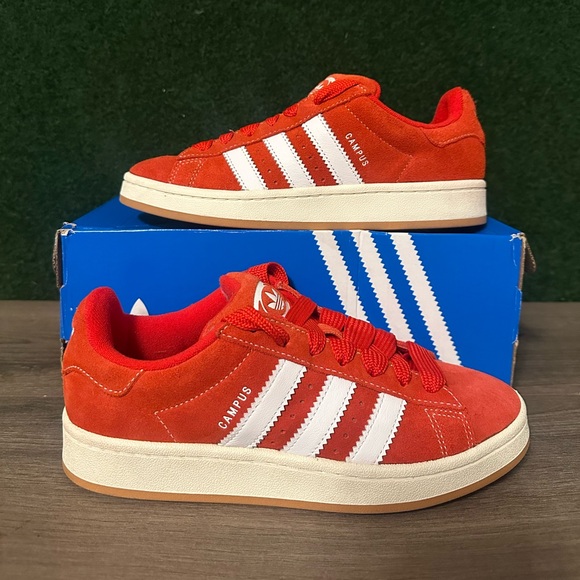 Adidas Campus 00’s ‘Better Scarlet Cloud White’ Size 8 - Picture 5 of 11